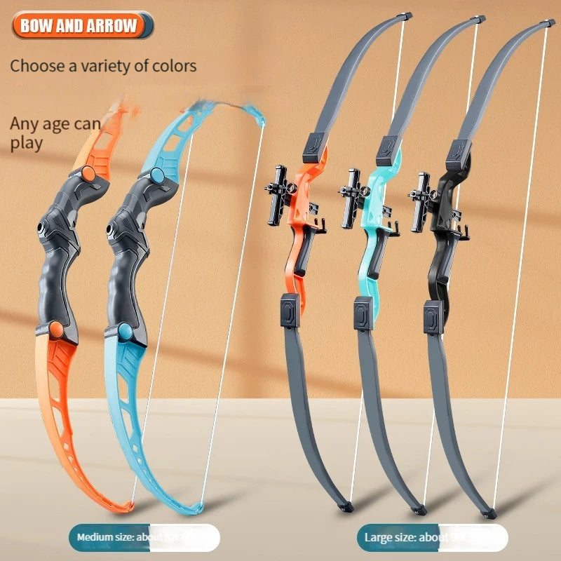 Children's 52cm Bow and Arrow Set for Archery Practice - Outdoor Shooting Toy with Target, Ideal Gift for Boys