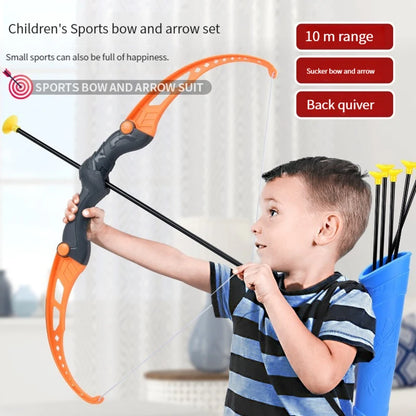 Children's 52cm Bow and Arrow Set for Archery Practice - Outdoor Shooting Toy with Target, Ideal Gift for Boys